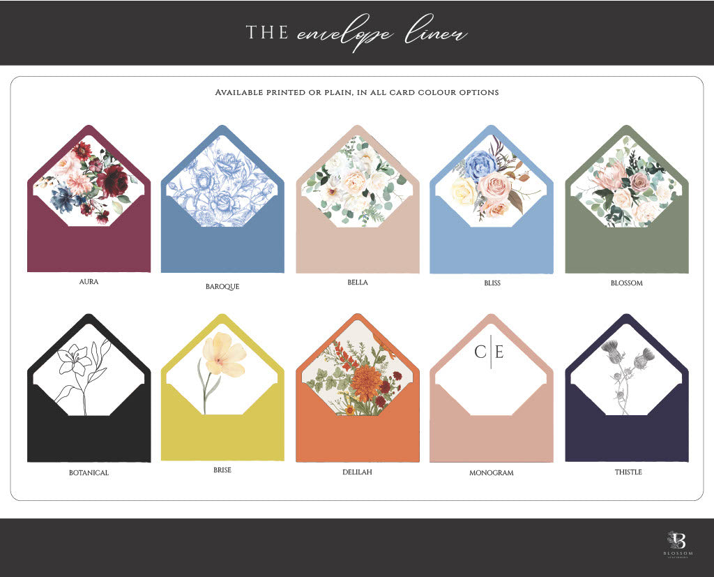 Grace - Pocketfold Invitation