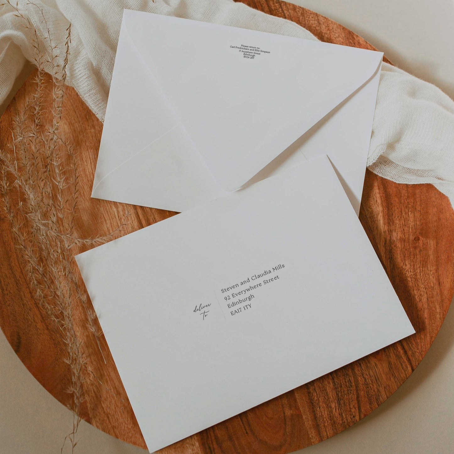 Grace - Pocketfold Invitation
